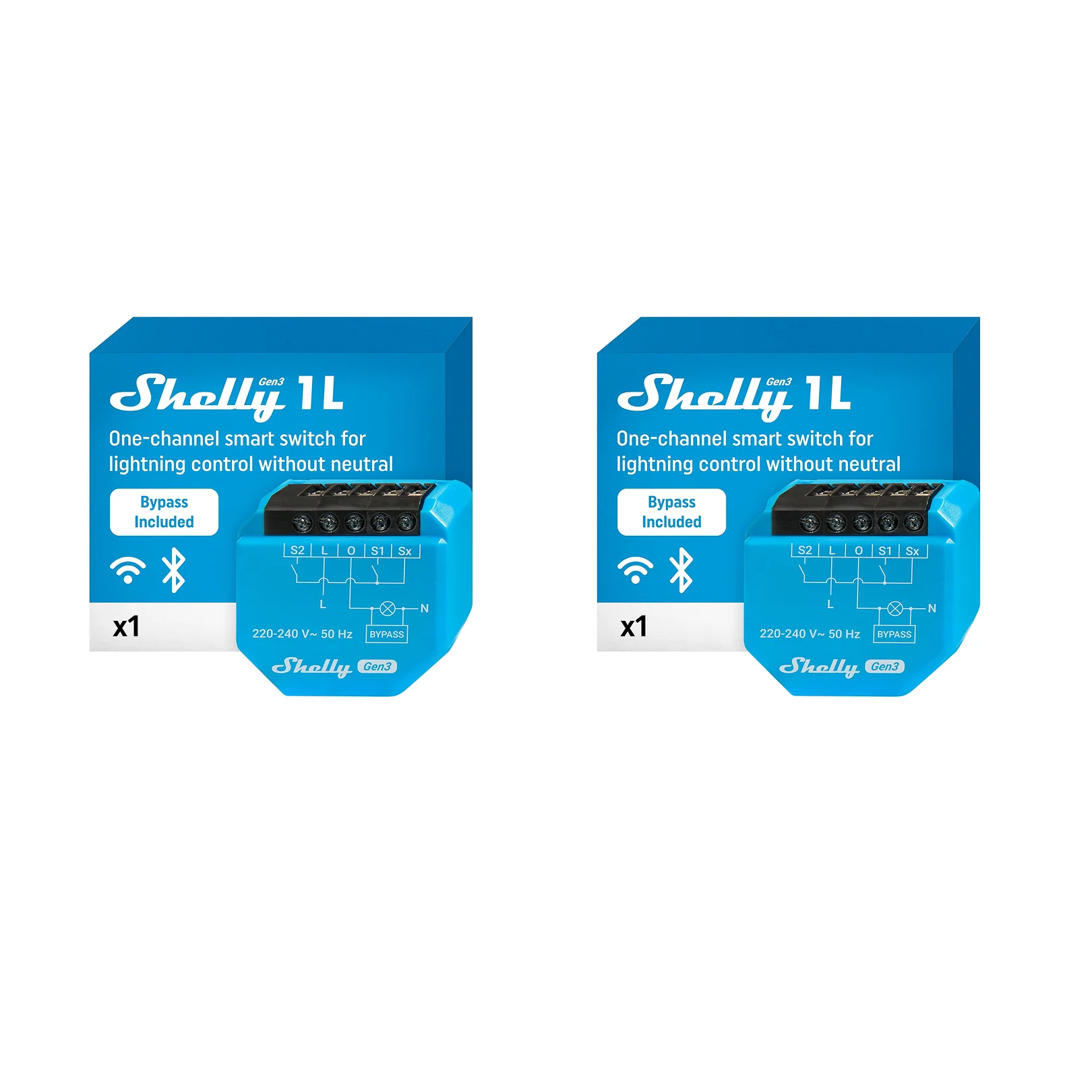 Shelly 1L Gen3 (Bypass 1L/2L incluso) - Pack da 2 - Image 10