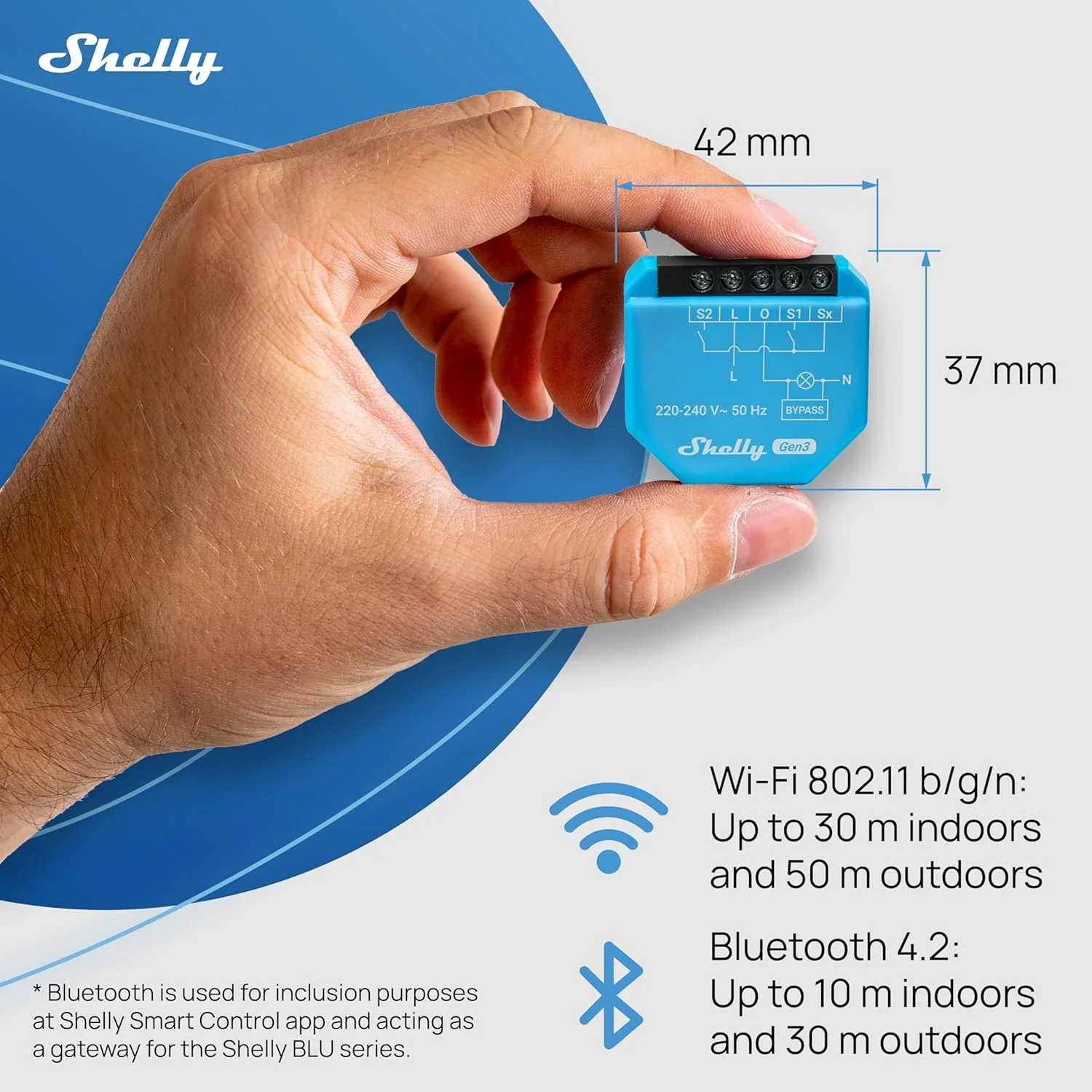 Shelly 1L Gen3 (Bypass 1L/2L incluso) - Image 3