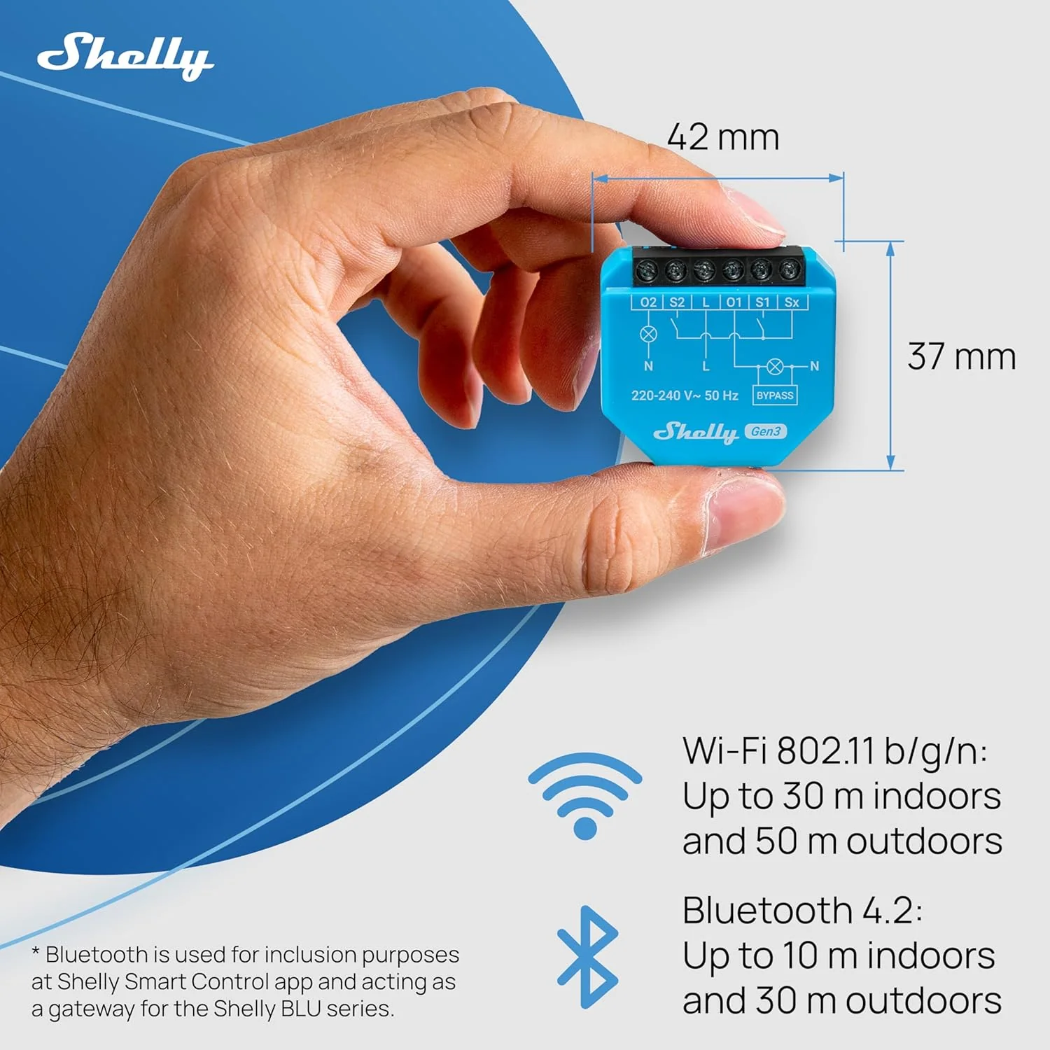 Shelly 2L Gen3 (Bypass 1L/2L incluso) - Image 3