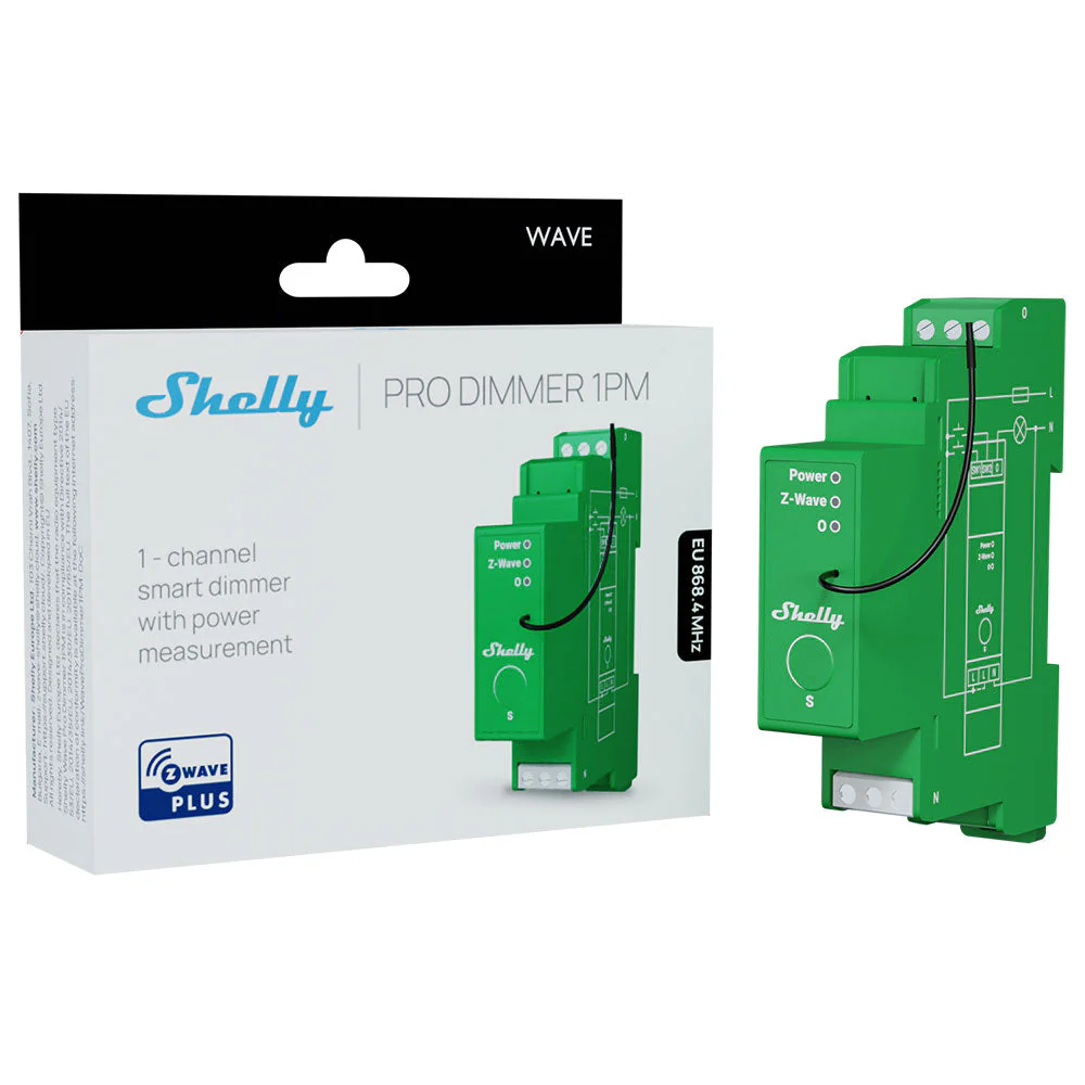 Shelly Qubino Wave Pro Dimmer 1PM - Image 3
