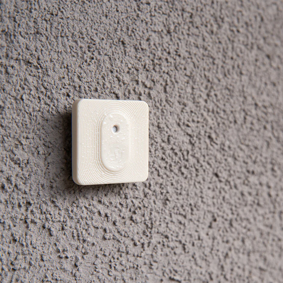 Shelly Wall Display - BLU H&T + Placca Adattatore 503 – 502 Universale per Termostati e Dispositivi Smart - Image 3