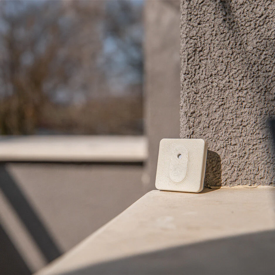 Shelly Wall Display - BLU H&T + Placca Adattatore 503 – 502 Universale per Termostati e Dispositivi Smart - Image 6