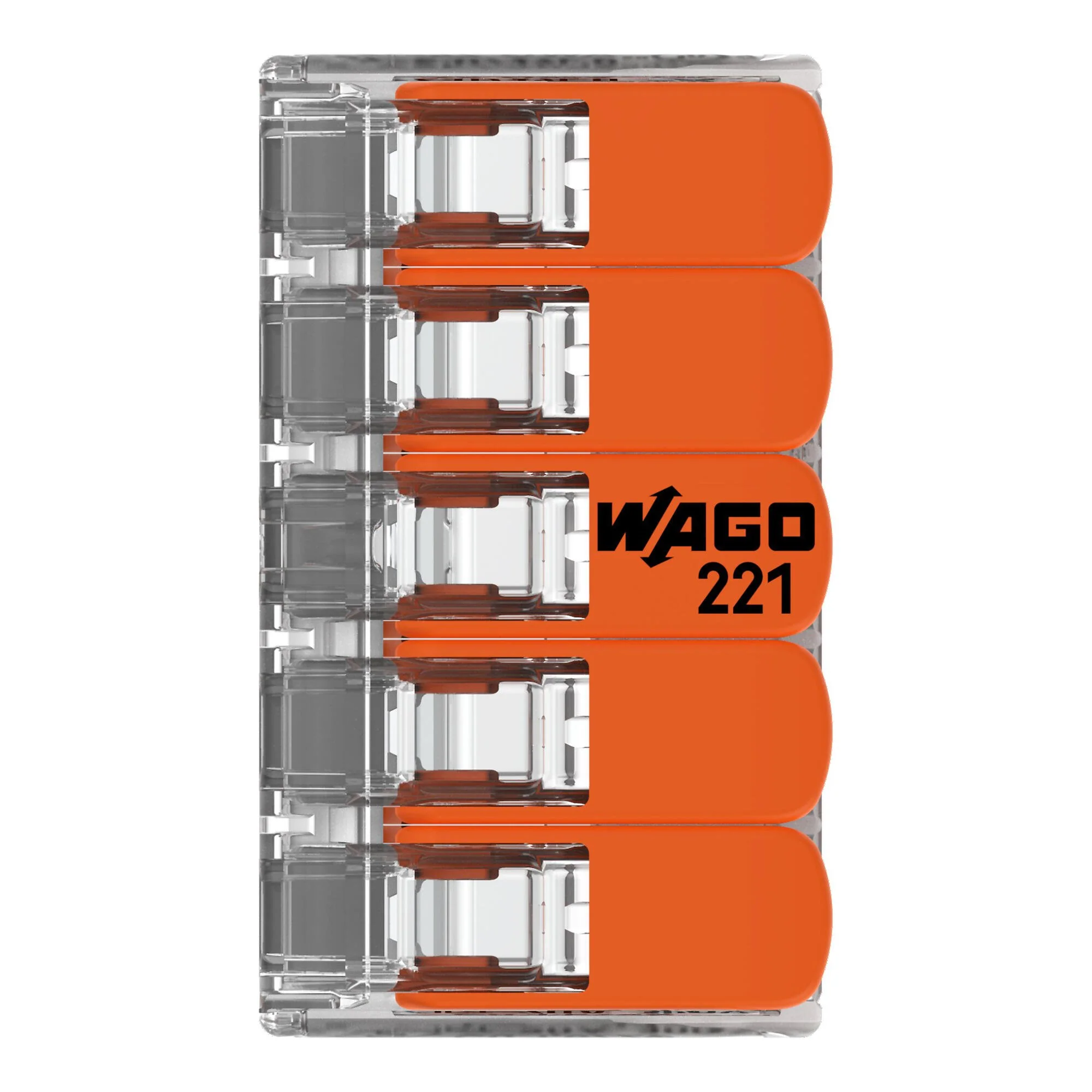 Wago 221-415 (Conf. 25 pz) - Morsetto di giunzione con leve - Image 5